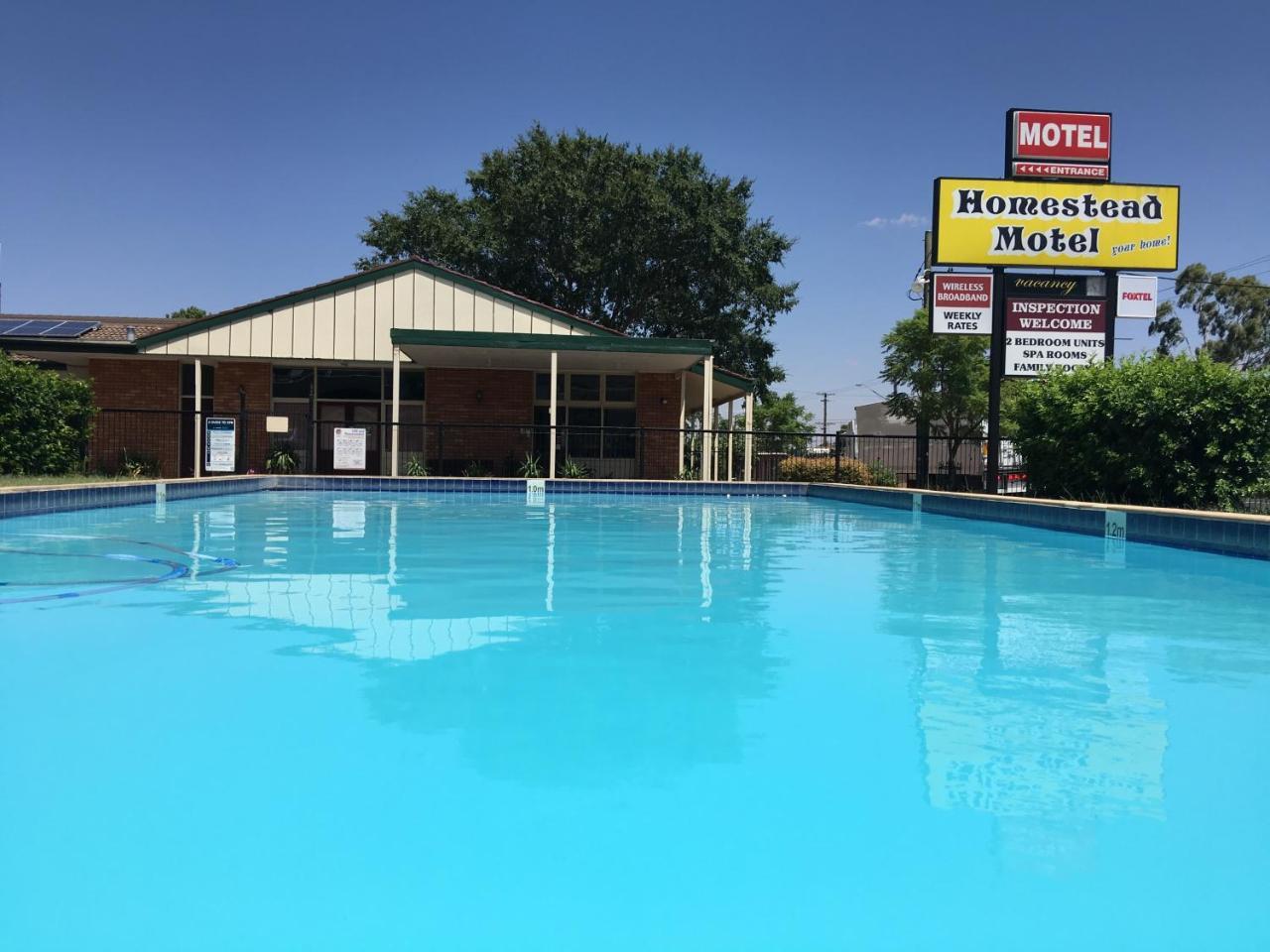 Homestead Motel Dubbo Exterior foto